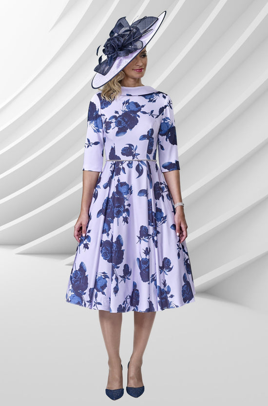 Veromia Occasions VO8144 Lavender/Navy